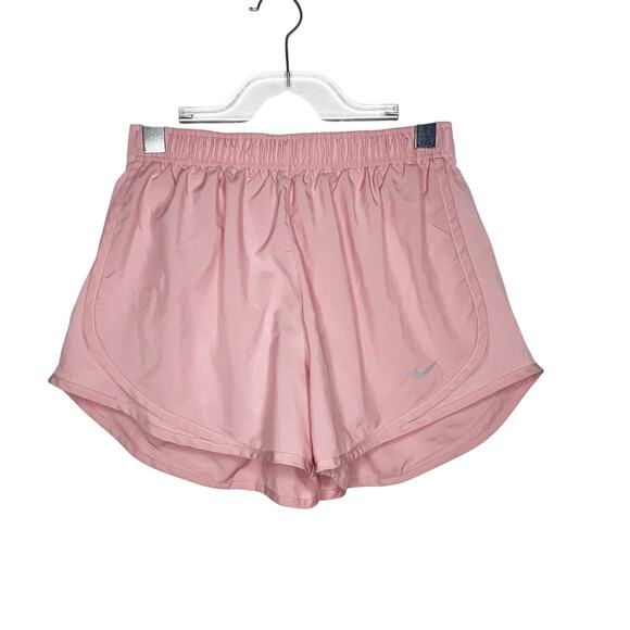 NIKE Dri-FIT Tempo Running Shorts Elastic Waist Lightweight Pink Womens Size M - Picture 11 of 11